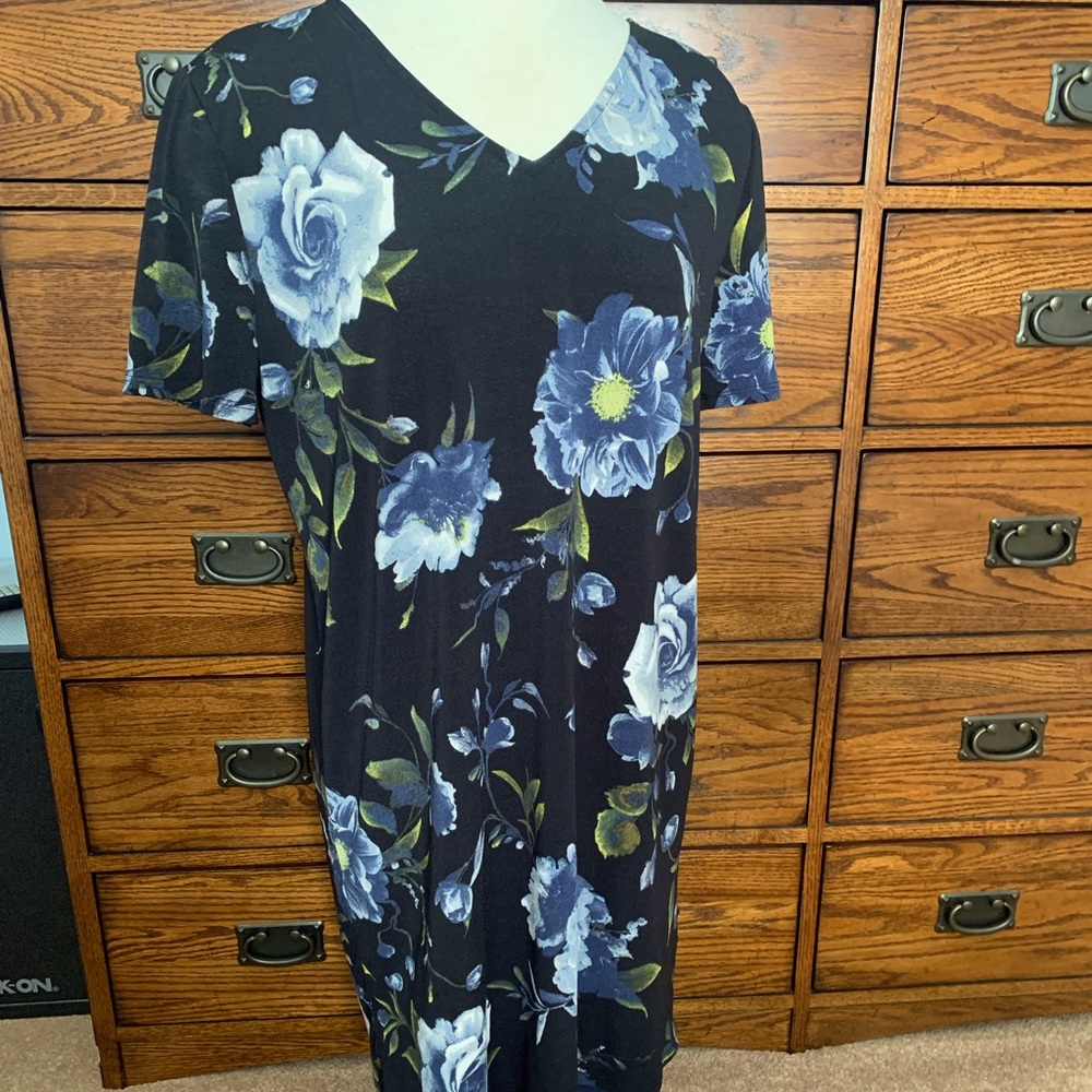 Christian Siriano Floral Dress